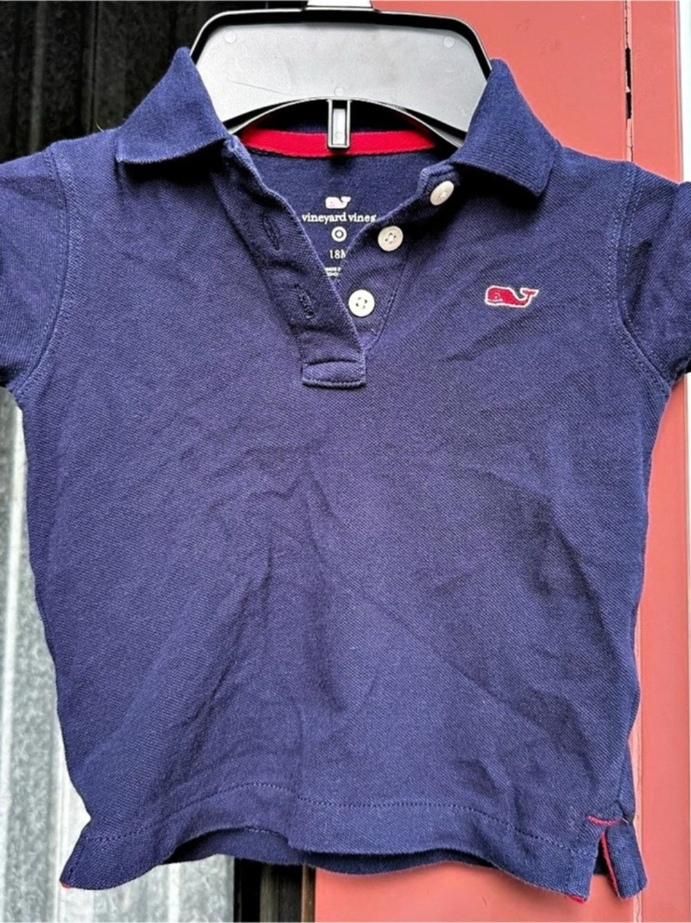 Vineyard Vines Baby Polo Shirt Blue 18M